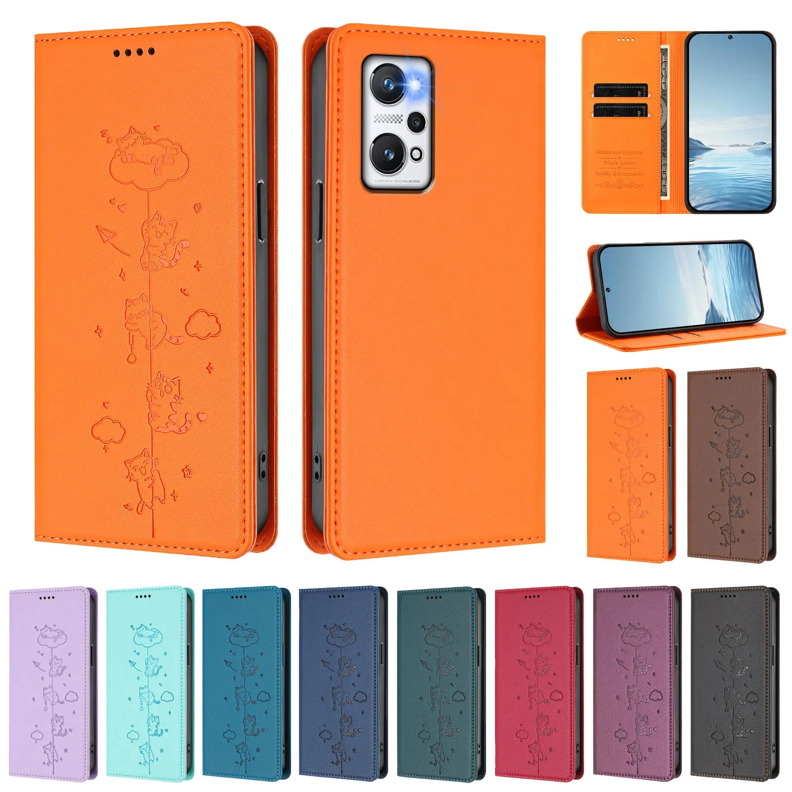 Magnetic Leather Phone Case for OPPO Realme GT Neo6 SE Neo5 Neo 3T Neo 3 Narzo N65 N63 N55 N53 Cases Wallet Back Flip Cover
Magnetic Leather Phone Case for OPPO Realme GT Neo6 SE Neo5 Neo 3T Neo 3 Narzo N65 N63 N55 N53 Cases Wallet Back Flip Cover