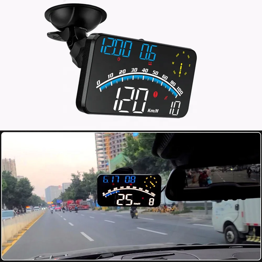 Универсальный автомобильный спидометр 2026 с LED-дисплеем ночного видения, большим экраном и проекцией на лобовое стекло (HUD) для автомобиля G10: GPS, скорость, обороты двигателя
Универсальный автомобильный спидометр 2026 с LED-дисплеем ночного видения, большим экраном и проекцией на лобовое стекло (HUD) для автомобиля G10: GPS, скорость, обороты двигателя