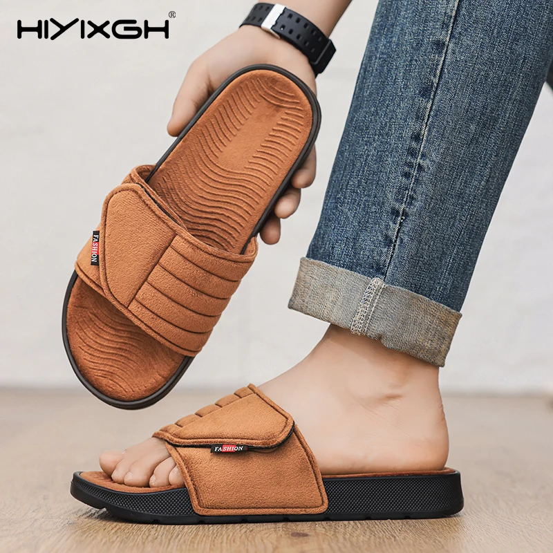 New Men's Slippers Warm Fur Plush Slippers Indoor Comfortable Slides Outdoor Warm Shoes Male Bedroom Home Slippers Big Size 47
New Men's Slippers Warm Fur Plush Slippers Indoor Comfortable Slides Outdoor Warm Shoes Male Bedroom Home Slippers Big Size 47