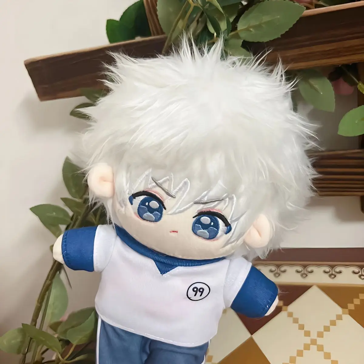 Мягкая плюшевая кукла HxH Killua Zaoldyck 20 см для косплея со скелетом, игрушки для коллекции фанатов или детей, друзей, подарок на день рождения
Мягкая плюшевая кукла HxH Killua Zaoldyck 20 см для косплея со скелетом, игрушки для коллекции фанатов или детей, друзей, подарок на день рождения