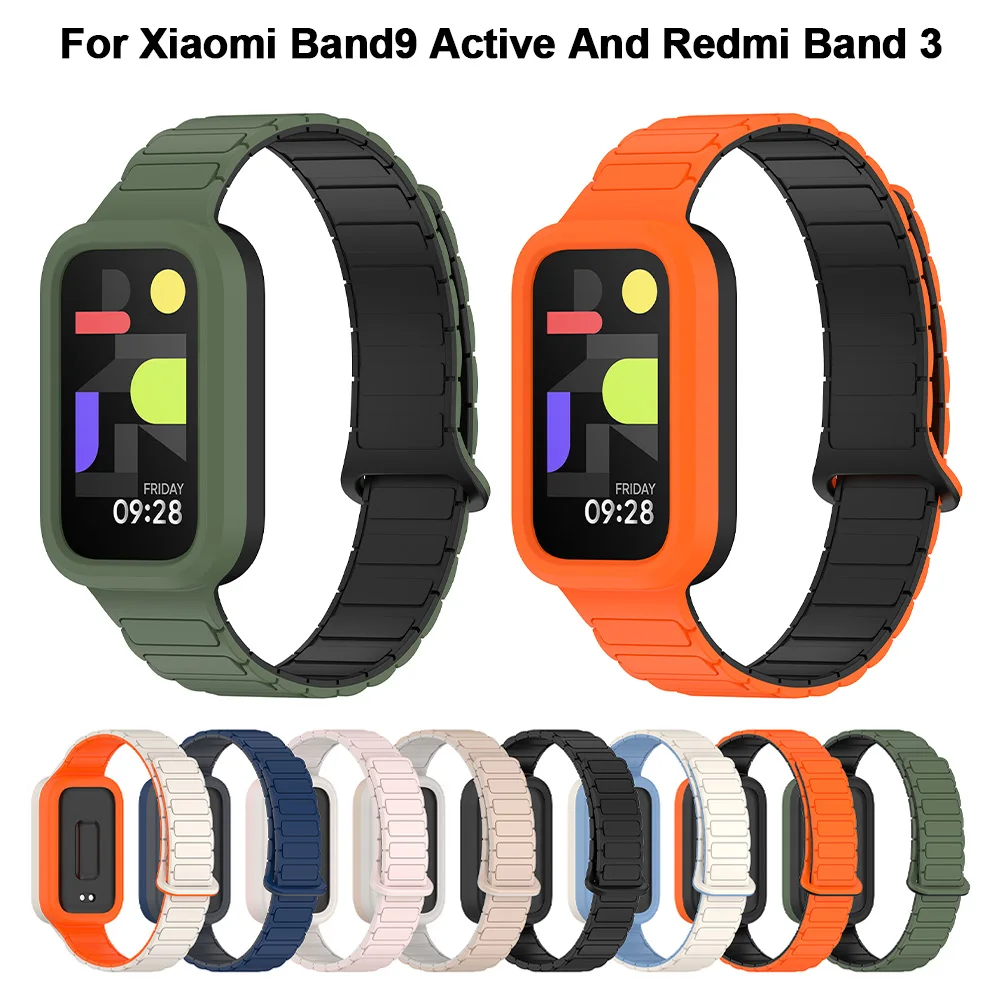 Compatible With Redmi Band 3 Magnetic Watch Strap Xiaomi 9 Smart Band 9 Active Wristband Silicone Strap
Compatible With Redmi Band 3 Magnetic Watch Strap Xiaomi 9 Smart Band 9 Active Wristband Silicone Strap