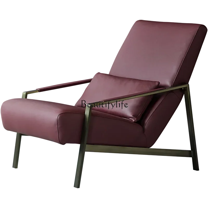 FGИтальянский минималистичный кожаный диван-кресло, современный минималистичный одиночный стул для отдыха в гостиной
FGИтальянский минималистичный кожаный диван-кресло, современный минималистичный одиночный стул для отдыха в гостиной