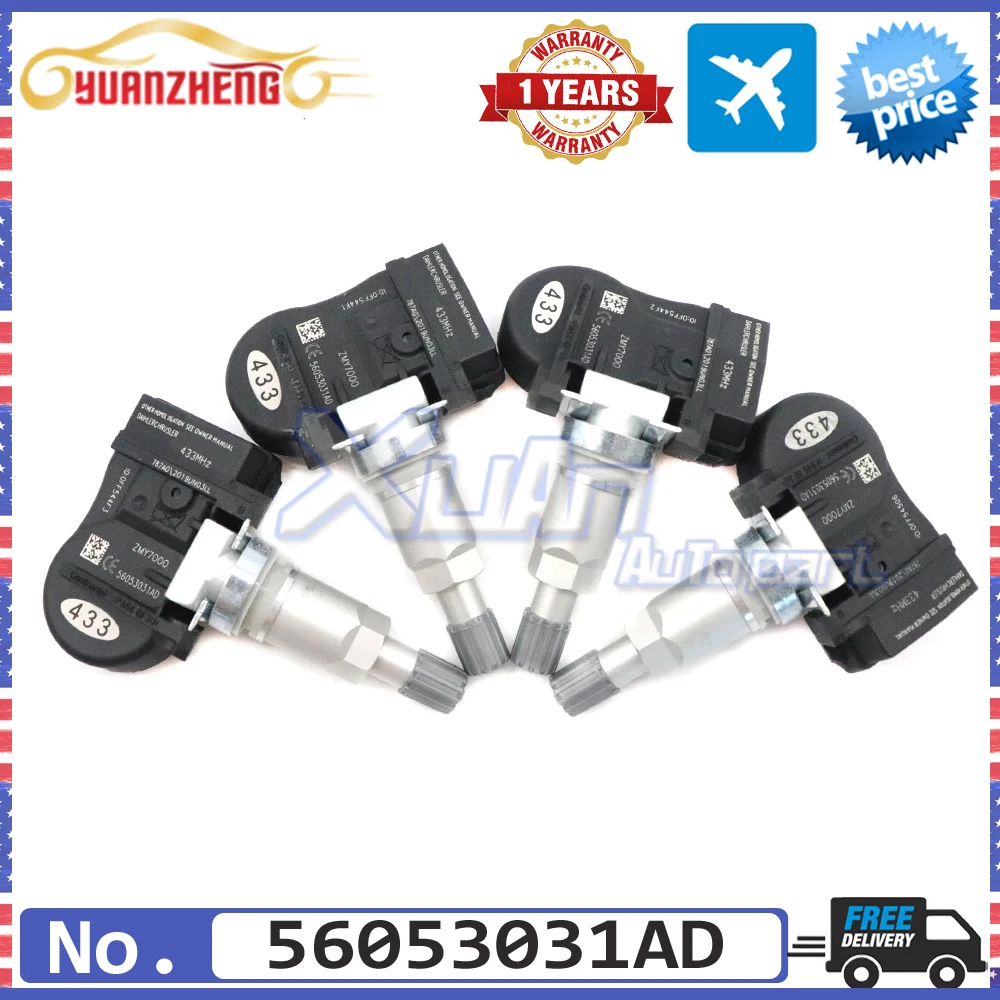 Новая система мониторинга давления в шинах TPMS 56053031AD для Dodge Grand Caravan Charger Magnum 2006-2010 433 МГц 68078768AA
Новая система мониторинга давления в шинах TPMS 56053031AD для Dodge Grand Caravan Charger Magnum 2006-2010 433 МГц 68078768AA