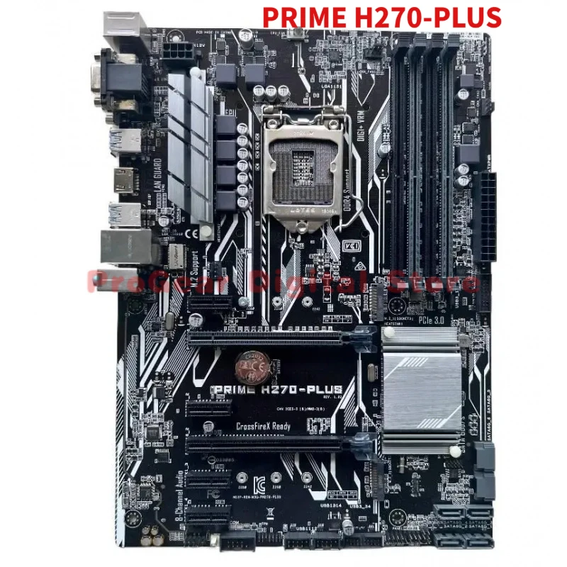 for ASUS PRIME H270-PLUS LGA1151 ATX Motherboard DDR4 Support 6th/7th Gen Intel CPU
for ASUS PRIME H270-PLUS LGA1151 ATX Motherboard DDR4 Support 6th/7th Gen Intel CPU