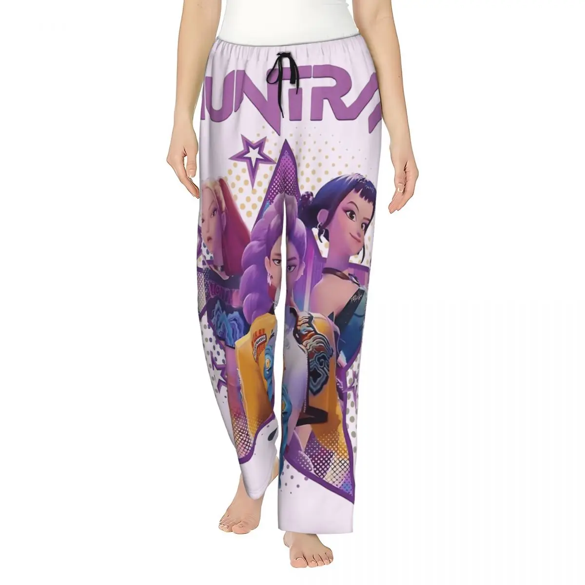 Pajama Pants Huntrix Logo KPop Demon Hunters Home Trousers Spring Soft Comfy Pajamas Female Elegant Sleep Graphic Home Trousers
Pajama Pants Huntrix Logo KPop Demon Hunters Home Trousers Spring Soft Comfy Pajamas Female Elegant Sleep Graphic Home Trousers
