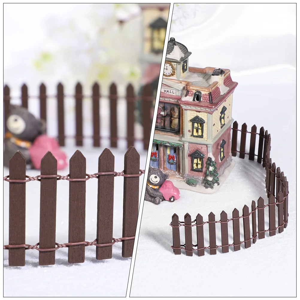 Wooden Mini Fence for Fairy Garden Decorative Small Picket Fences DIY Landscape Ornament Border Dollhouse Accessories Miniature
Wooden Mini Fence for Fairy Garden Decorative Small Picket Fences DIY Landscape Ornament Border Dollhouse Accessories Miniature