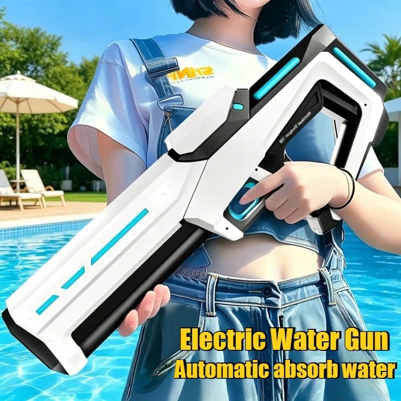 Electric Water Guns for Adults Children Powerful Continuous Shooting Automatic Absorb Water Blasters Summer Outdoor Kids Toys
Electric Water Guns for Adults Children Powerful Continuous Shooting Automatic Absorb Water Blasters Summer Outdoor Kids Toys