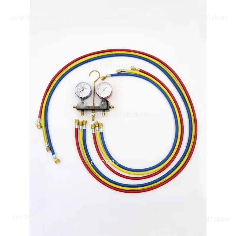 Refrigeration Snow Refrigerant Filling Long Pipe High and Low Pressure Double Pressure Gauge Unit
Refrigeration Snow Refrigerant Filling Long Pipe High and Low Pressure Double Pressure Gauge Unit