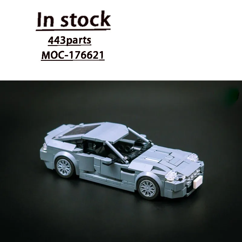 MOC-176621 New Urban Sports Iconic Supercar Racing Building Block Model 443 Parts MOC Boys Children's Birthday Toy Gift
MOC-176621 New Urban Sports Iconic Supercar Racing Building Block Model 443 Parts MOC Boys Children's Birthday Toy Gift