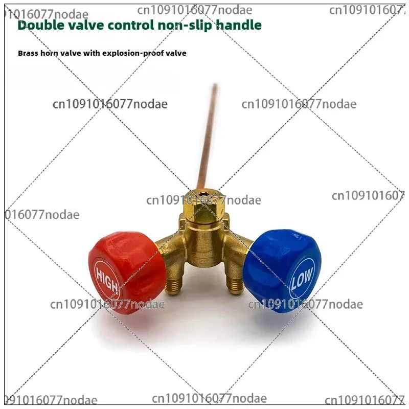 Special Valve for Refrigerant Recovery QF-13Y High and Low Pressure Horn Valve Explosion-proof Switch 30CM Long Copper Pipe
Special Valve for Refrigerant Recovery QF-13Y High and Low Pressure Horn Valve Explosion-proof Switch 30CM Long Copper Pipe