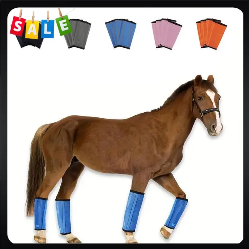 ABEZ 4PCS Boots For Horses Set Of 4 Horse Leggings Leg Wraps Sport Training Professional Supplies
ABEZ 4PCS Boots For Horses Set Of 4 Horse Leggings Leg Wraps Sport Training Professional Supplies