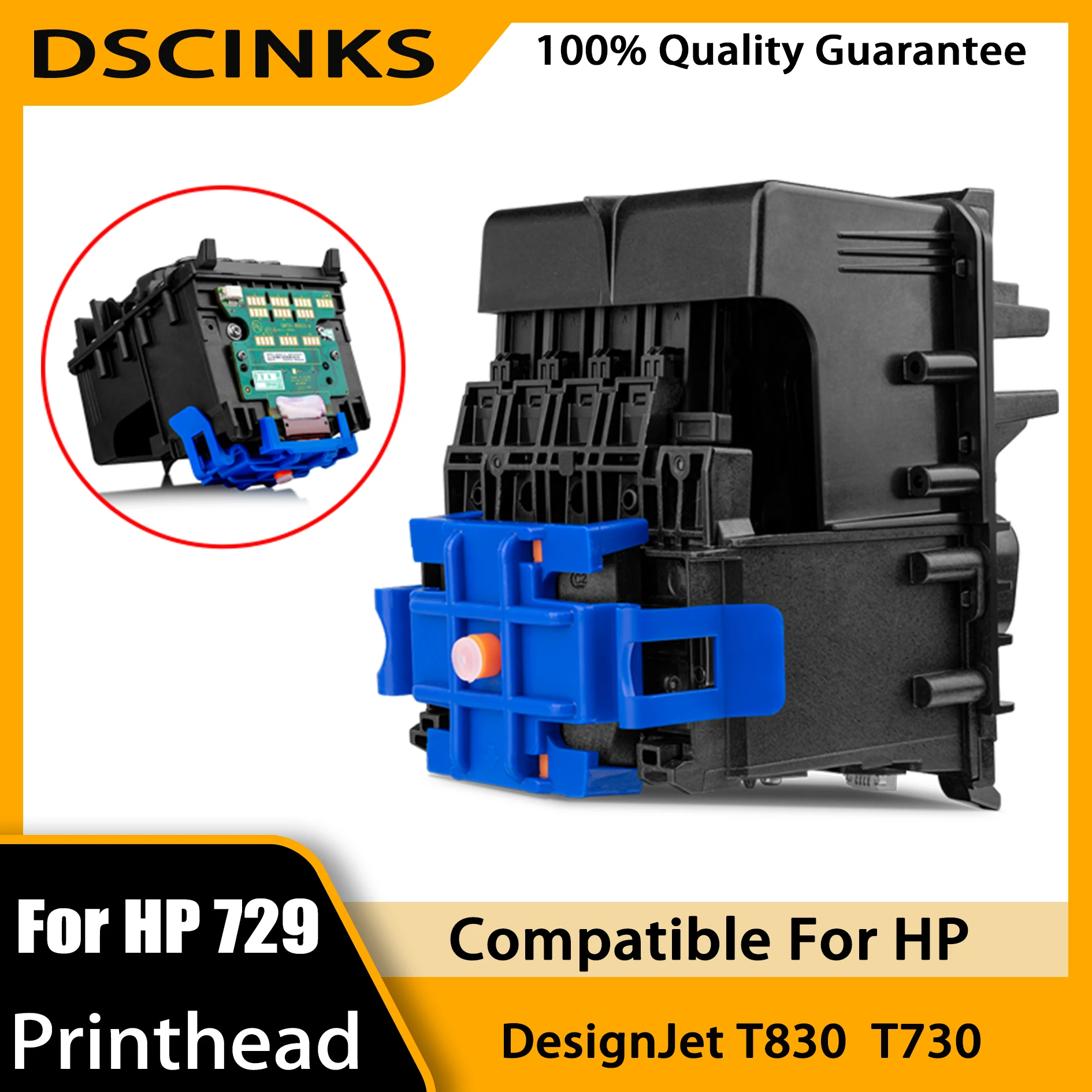 For HP 729 Printhead Replacement F9J81A For HP DesignJet T830 MFP & T730 Large Format Plotter Printers
