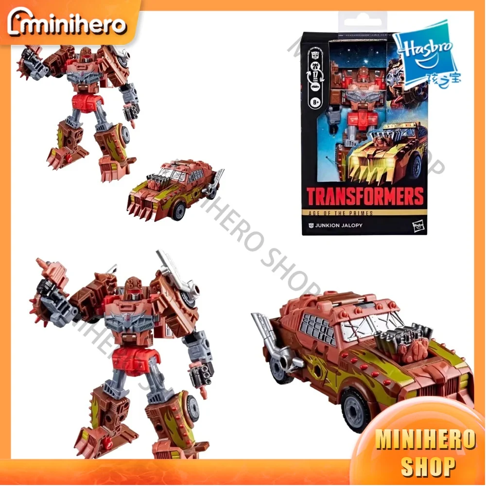 В наличии: Оригинальная супер-экшн-фигурка Hasbro Transformers Age of the Primes Junkion Jalopy класса Voyager, подвижная, суперподвижная.
В наличии: Оригинальная супер-экшн-фигурка Hasbro Transformers Age of the Primes Junkion Jalopy класса Voyager, подвижная, суперподвижная.