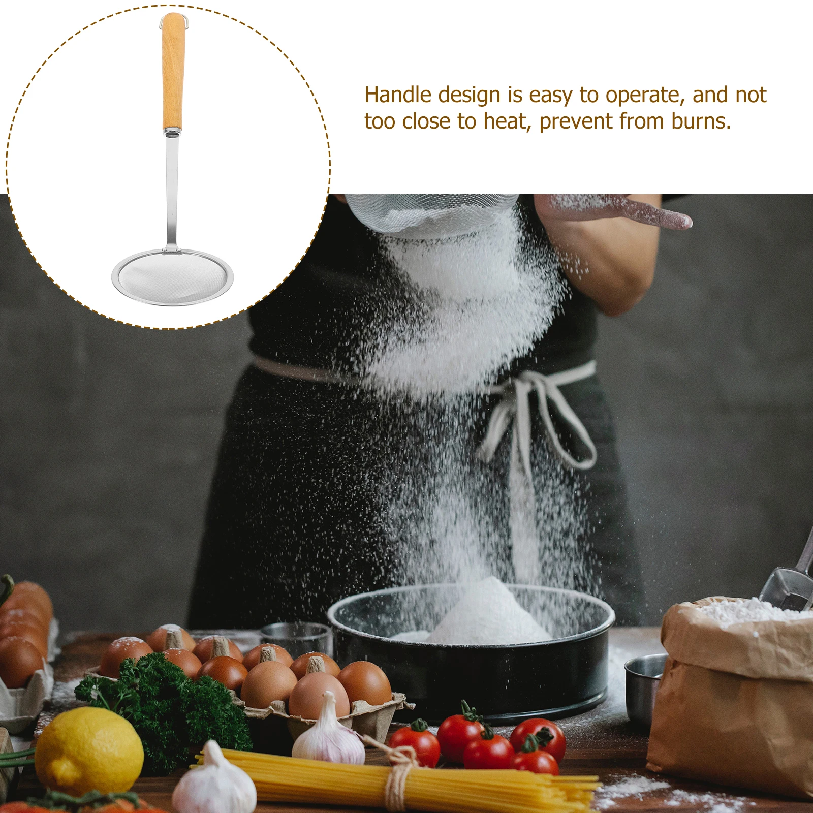 Stainless Steel Grease Spoon Colander Skimmer Foam Strainer Kitchen Tool Fine Mesh Easy Cleaning Heat Resistant Handle 
Stainless Steel Grease Spoon Colander Skimmer Foam Strainer Kitchen Tool Fine Mesh Easy Cleaning Heat Resistant Handle