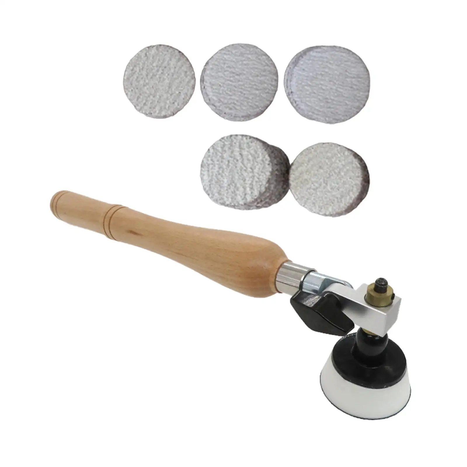 Bowl Sander Kit Sanding Block Sanding Discs with Dual Bearing Head Loop Sander 50Pcs Sandpapers Sander Tool Wooden Handle
Bowl Sander Kit Sanding Block Sanding Discs with Dual Bearing Head Loop Sander 50Pcs Sandpapers Sander Tool Wooden Handle