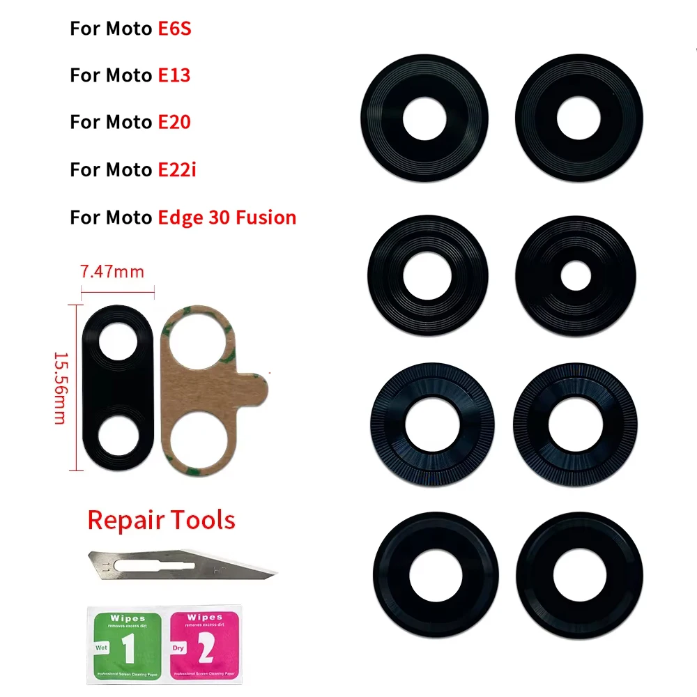 20Pcs, NEW Rear Camera Lens Glass Lens Back Camera Glass Replacement For Moto E6S E13 E20 E22i Edge 30 Fusion Neo 40 Neo
20Pcs, NEW Rear Camera Lens Glass Lens Back Camera Glass Replacement For Moto E6S E13 E20 E22i Edge 30 Fusion Neo 40 Neo