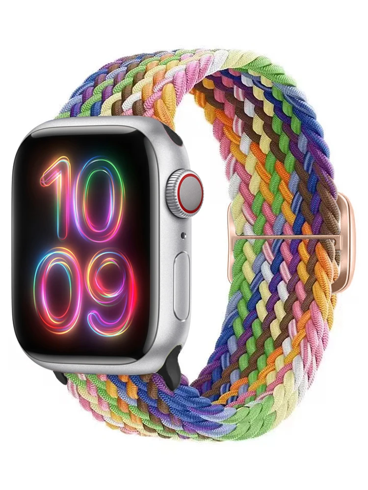 Плетеный соло-браслет для Apple Watch band 45 мм 41 мм 44 мм 49 мм 42 мм 40 мм, эластичный браслет correa Series 9 8 7 6 5 4 3 SE Ultra
Плетеный соло-браслет для Apple Watch band 45 мм 41 мм 44 мм 49 мм 42 мм 40 мм, эластичный браслет correa Series 9 8 7 6 5 4 3 SE Ultra