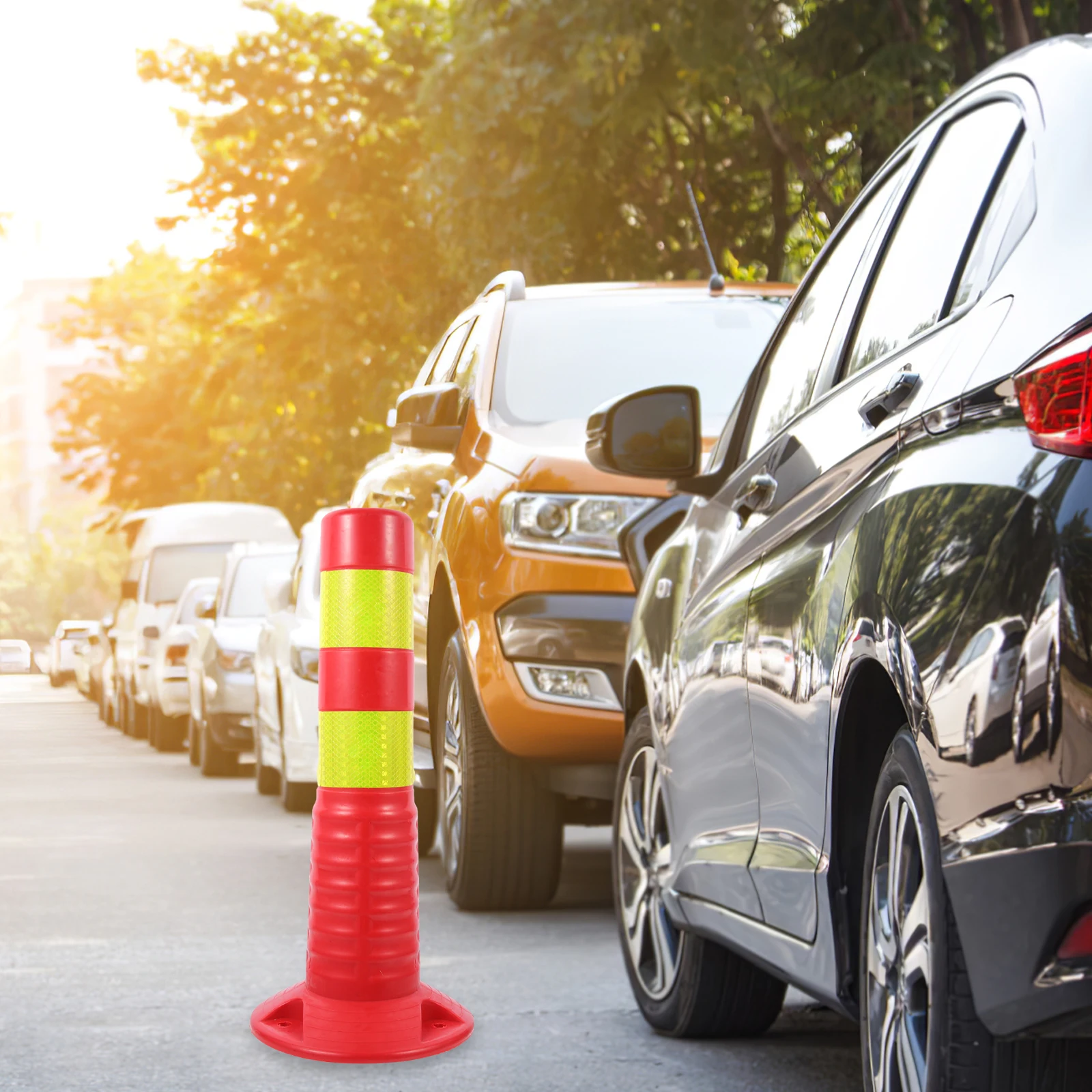 Crash Anti-Collision Warning Pile Safety Barrier Plastic Road Traffic Column Reflective Isolation Pile Barricade Elastic
Crash Anti-Collision Warning Pile Safety Barrier Plastic Road Traffic Column Reflective Isolation Pile Barricade Elastic