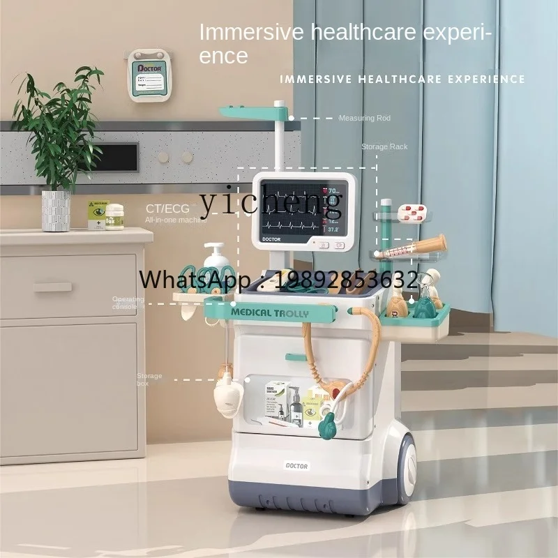 Children's Little Doctor Play Toy Boy Play House Girl Puzzle 3-6 Years Old 4 Suit Girls' Birthday Gifts 5
Children's Little Doctor Play Toy Boy Play House Girl Puzzle 3-6 Years Old 4 Suit Girls' Birthday Gifts 5