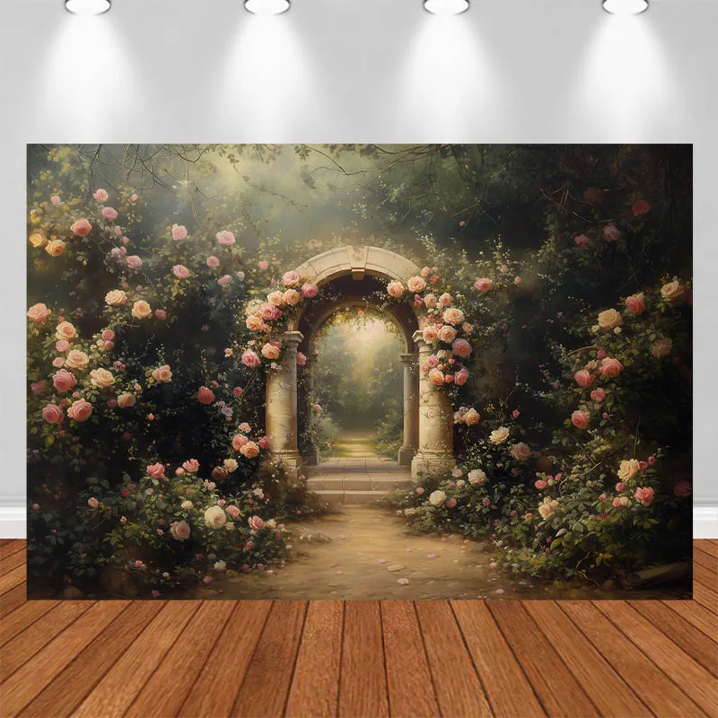 LS Photography Backdrop Vintage Forest Garden Oil Painting Style Archway Garden Decor Wedding Adult Portrait Background Studio
LS Photography Backdrop Vintage Forest Garden Oil Painting Style Archway Garden Decor Wedding Adult Portrait Background Studio