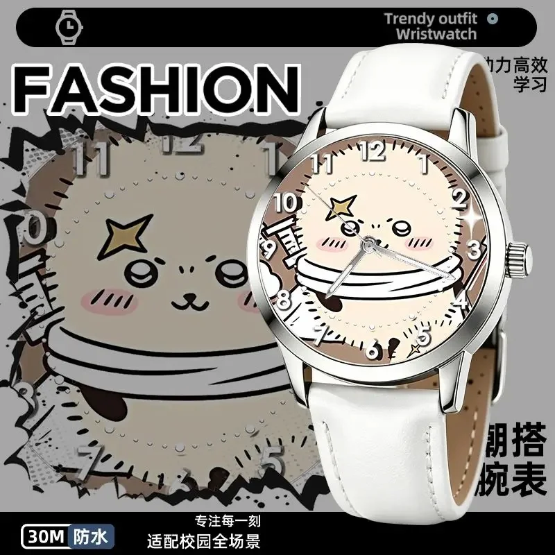 Chiikawa Pastel kawaii Cartoon Pattern Leather Strap Wrist Watch Cute Daily Waterproof Quartz Casual Daily Styling Watch
Chiikawa Pastel kawaii Cartoon Pattern Leather Strap Wrist Watch Cute Daily Waterproof Quartz Casual Daily Styling Watch