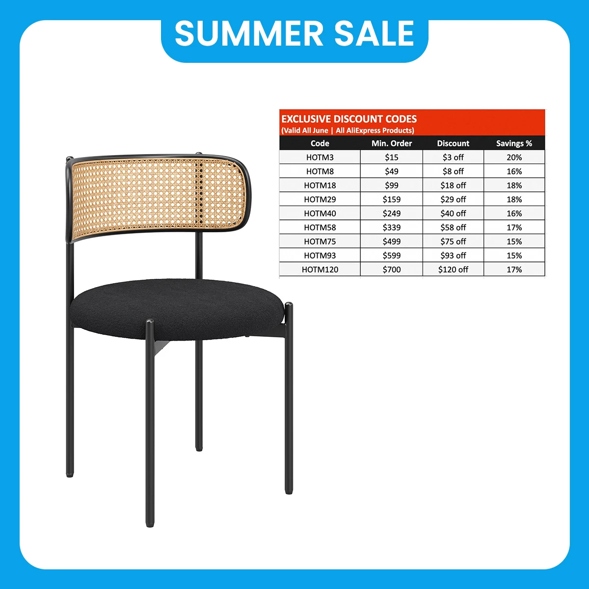 Set of 2 Mid-Century Modern Dining Chairs, Rattan Backrest with Round Upholstered Sherpa Seat, for Kitchen, Living Room
Set of 2 Mid-Century Modern Dining Chairs, Rattan Backrest with Round Upholstered Sherpa Seat, for Kitchen, Living Room