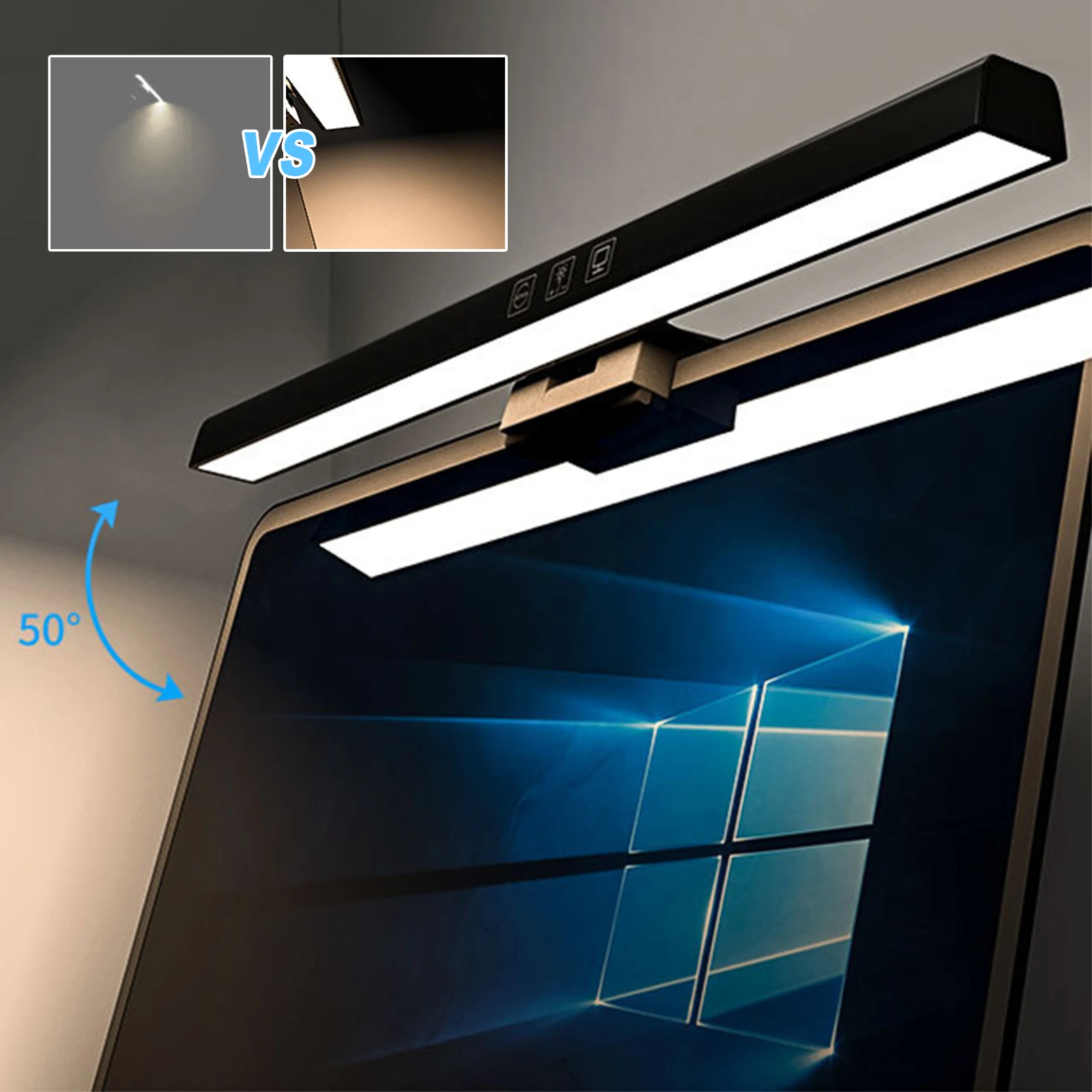 LED Monitor Light Bar Dimmable Computer Monitor Lamp USB Powered Hanging Table Lamp for Home Office Work
LED Monitor Light Bar Dimmable Computer Monitor Lamp USB Powered Hanging Table Lamp for Home Office Work
