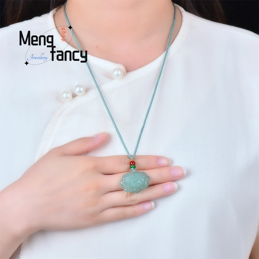 Exquisite Natural Dongling Jade Lotus Pendant For Men And Women Necklace Gift Luxury Necklace Fashion Jewelry
Exquisite Natural Dongling Jade Lotus Pendant For Men And Women Necklace Gift Luxury Necklace Fashion Jewelry