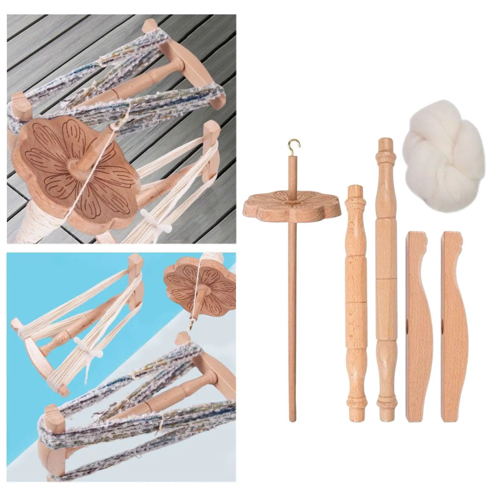 Wooden Niddy 50G Wool Roving Gifts Drop Spindle Yarn Tool for Advanced Plying Sewing Projects Skein Knitters
Wooden Niddy 50G Wool Roving Gifts Drop Spindle Yarn Tool for Advanced Plying Sewing Projects Skein Knitters