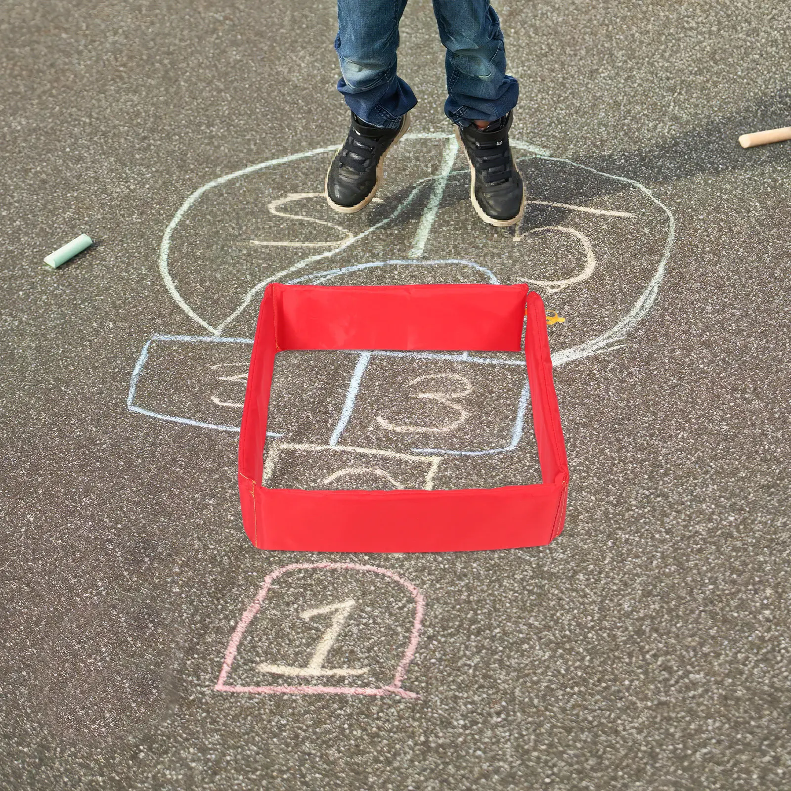 Children Training Accessory Outdoor Hopscotch Game Set Durable Plastic Rings Multi Function Sensory Circuit for Hand Eye
Children Training Accessory Outdoor Hopscotch Game Set Durable Plastic Rings Multi Function Sensory Circuit for Hand Eye