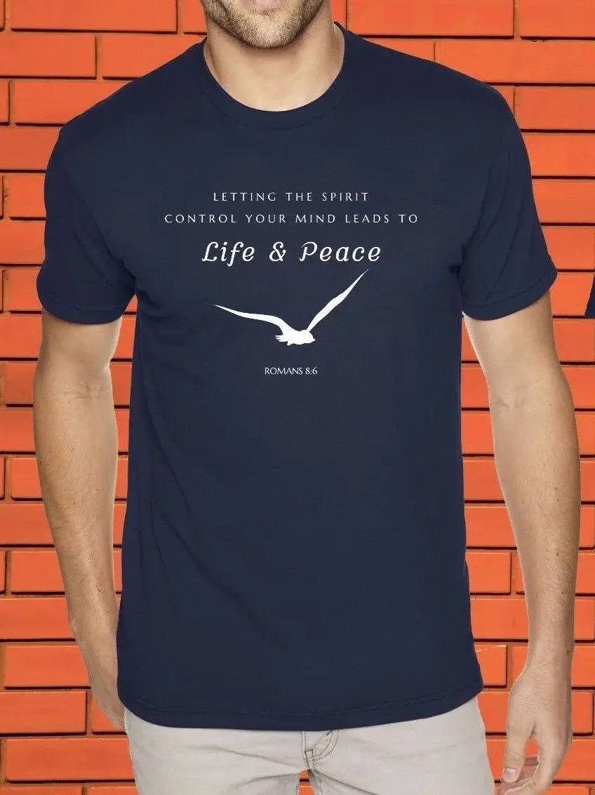 Life & Peace Jesus Christ Holy Bible Christian Faith T Shirt New 100% Cotton Short Sleeve O-Neck T-shirt Casual Mens Top
Life & Peace Jesus Christ Holy Bible Christian Faith T Shirt New 100% Cotton Short Sleeve O-Neck T-shirt Casual Mens Top