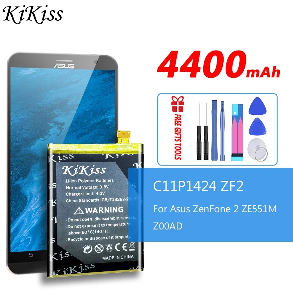 Сменный аккумулятор емкостью 4400 мАч для Asus ZenFone 2 ZenFone2 Z00AD Z00BD ZE551ML ZE550ML, C11P1424 (без железного листа)
Сменный аккумулятор емкостью 4400 мАч для Asus ZenFone 2 ZenFone2 Z00AD Z00BD ZE551ML ZE550ML, C11P1424 (без железного листа)