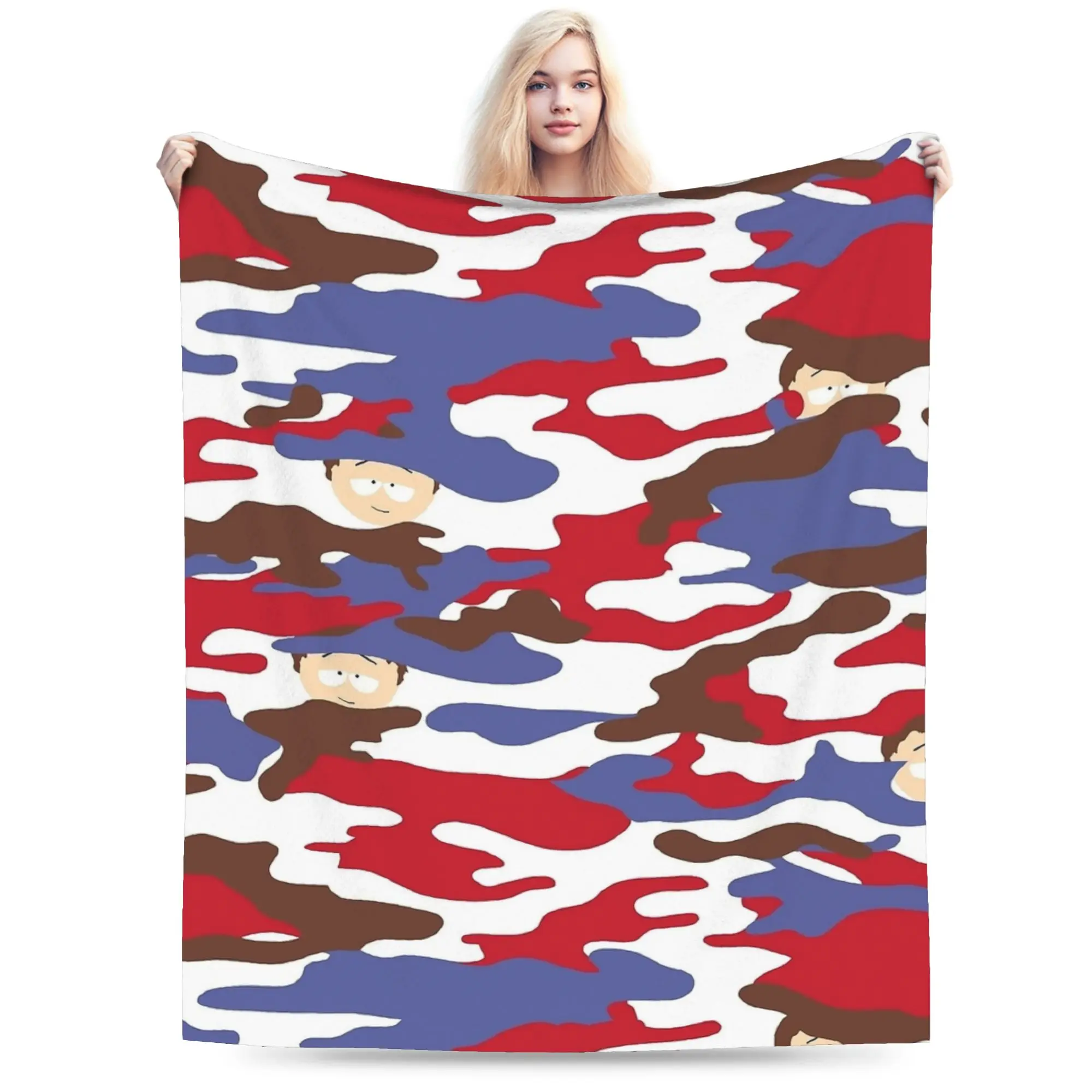 Clyde Donovan Camo Camouflage Blanket Flannel Winter South-Parks Cartoon Ultra-Soft Throw Blanket for Home Outdoor Rug Piece
Clyde Donovan Camo Camouflage Blanket Flannel Winter South-Parks Cartoon Ultra-Soft Throw Blanket for Home Outdoor Rug Piece
