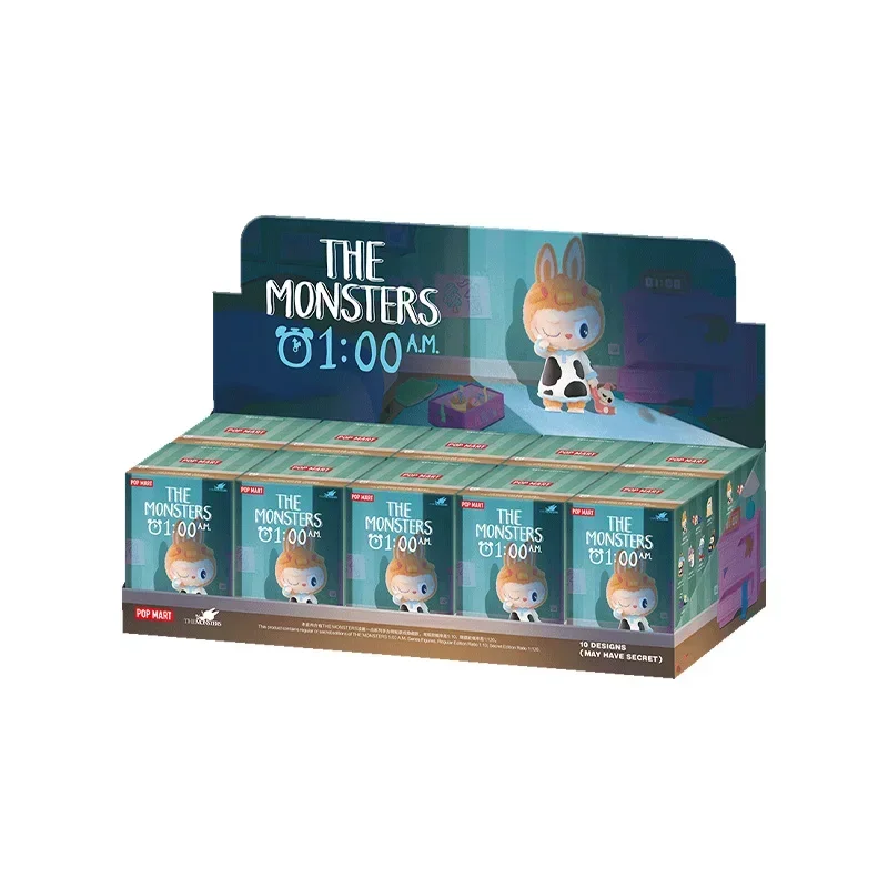 POP MART LABUBU THE MONSTERS 1:00 A.M. Series Trendy Blind Box Toys Mystery Box Mistery Action Figure Surprise Model Gift
POP MART LABUBU THE MONSTERS 1:00 A.M. Series Trendy Blind Box Toys Mystery Box Mistery Action Figure Surprise Model Gift