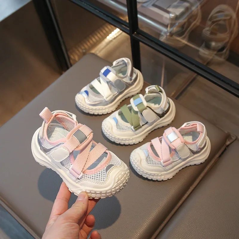 New Children's Summer Sandals Summer Mesh Boys Girls Running Shoes Unisex Versatile Breathable Fashion Kids School Sport Sandals
New Children's Summer Sandals Summer Mesh Boys Girls Running Shoes Unisex Versatile Breathable Fashion Kids School Sport Sandals