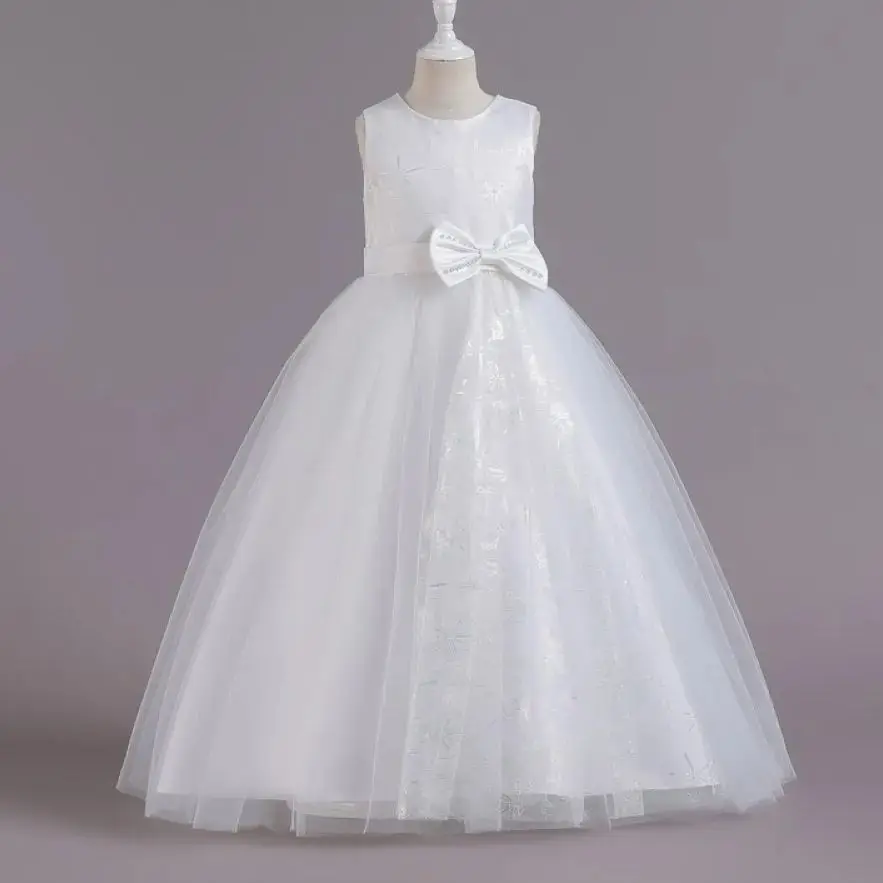 Children Girls Party Dress Long Elegant Girl Dresses Ceremony White Clothes Girls' Clothing 5-12 Years
Children Girls Party Dress Long Elegant Girl Dresses Ceremony White Clothes Girls' Clothing 5-12 Years