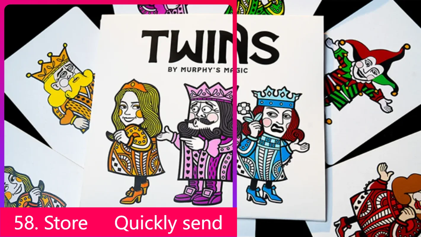 New 2025 TWINS by Murphy's Magic - Magic tricks ( 58 Store Download )
New 2025 TWINS by Murphy's Magic - Magic tricks ( 58 Store Download )