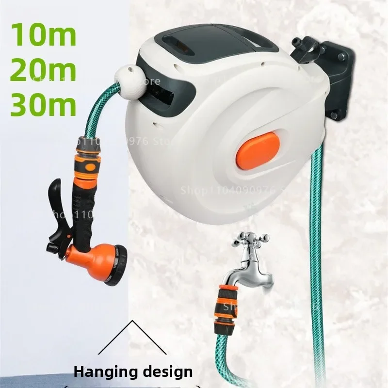 High pressure water gun car wash garden water pipe 20 meters 10 meters car wash equipment automatic telescopic pipe reel
High pressure water gun car wash garden water pipe 20 meters 10 meters car wash equipment automatic telescopic pipe reel