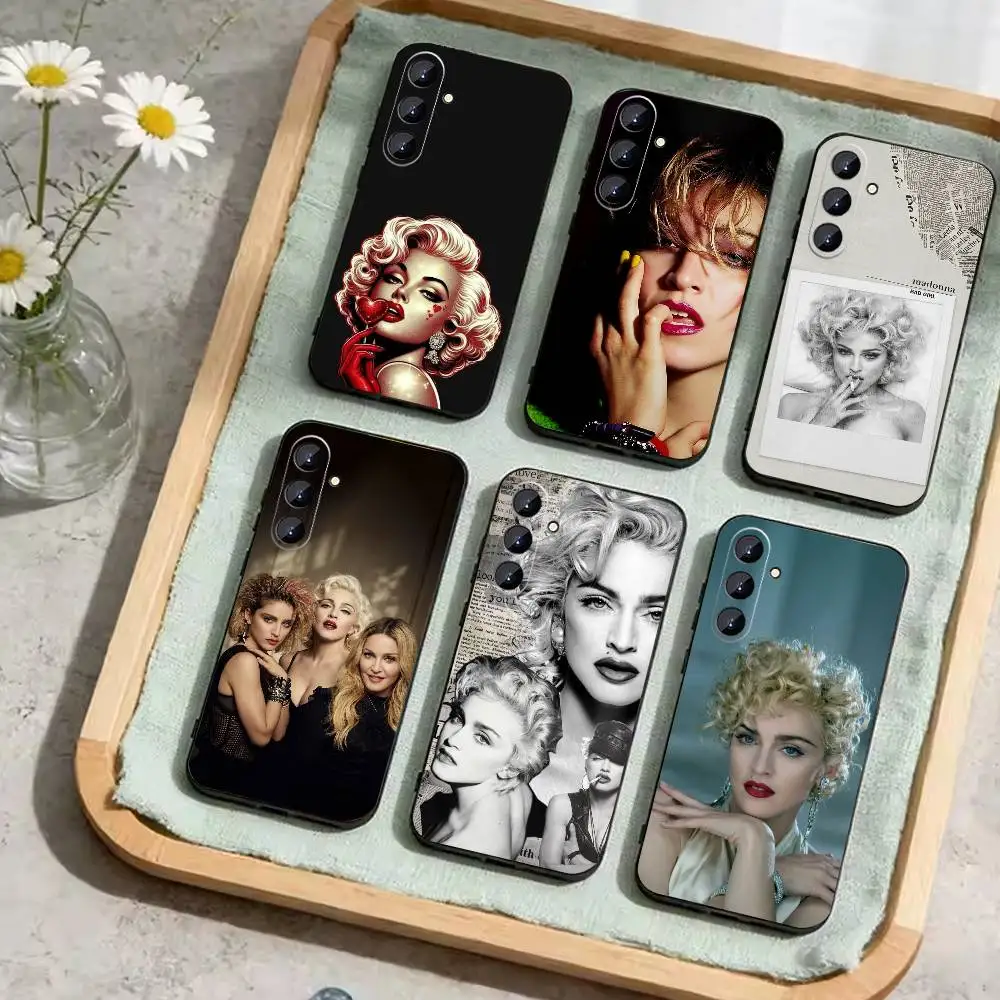 Singer T-Madonna Phone Case For Samsung Galaxy A73,21,22,32,71,53,52,51,80,5G Soft Black Cover
Singer T-Madonna Phone Case For Samsung Galaxy A73,21,22,32,71,53,52,51,80,5G Soft Black Cover