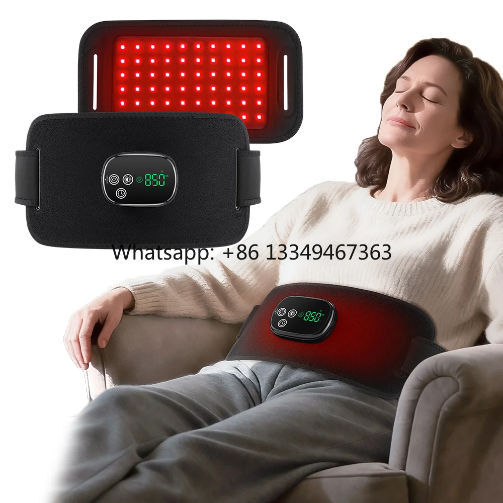 Rechargeable 660nm 850nm NIR 60LEDs Abdominal Wrap LED Therapy Waist Belt Cordless Heated Pad Timing Control Back Shoulder Leg
Rechargeable 660nm 850nm NIR 60LEDs Abdominal Wrap LED Therapy Waist Belt Cordless Heated Pad Timing Control Back Shoulder Leg