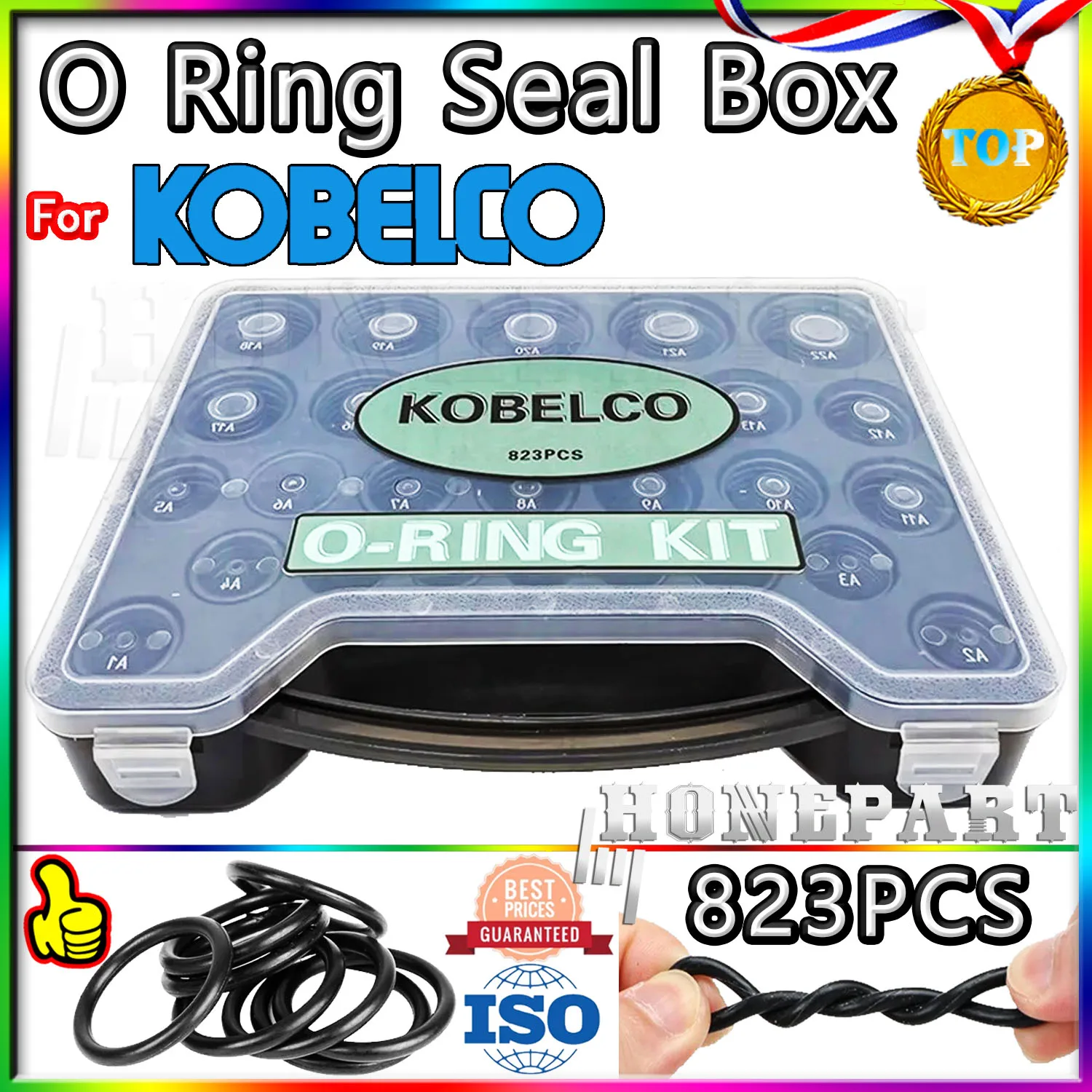 Для KOBELCO 823 шт. сальник, коробка общего уплотнения, ремонтные комплекты экскаватора, гидравлический цилиндр, нитриловая резина, прокладка NBR Mend Oil Nok
Для KOBELCO 823 шт. сальник, коробка общего уплотнения, ремонтные комплекты экскаватора, гидравлический цилиндр, нитриловая резина, прокладка NBR Mend Oil Nok