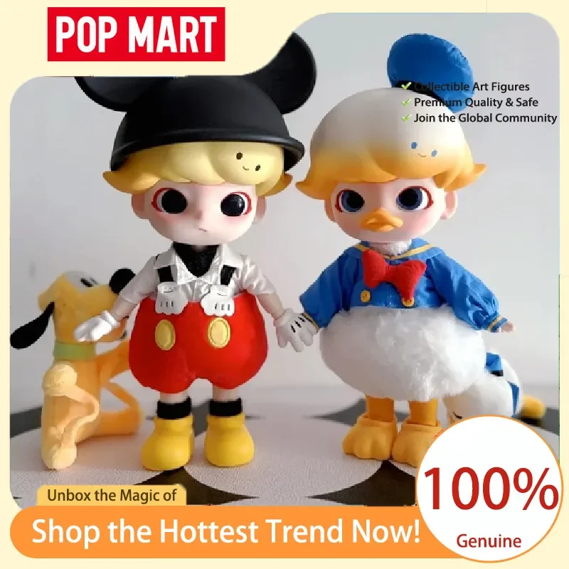 Аутентичная Коллекционная фигурка POPMART DIMOO DONALD DUCK в масштабе 1/8, модная игрушка BJD, украшение для рабочего стола, коллекция-сюрприз на день рождения
Аутентичная Коллекционная фигурка POPMART DIMOO DONALD DUCK в масштабе 1/8, модная игрушка BJD, украшение для рабочего стола, коллекция-сюрприз на день рождения