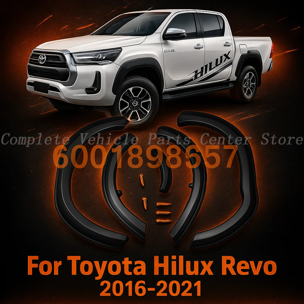 DUKE4WD Mud Flaps Arches Fender Flares For HILUX REVO 2016-2021 Double Cabin Mudguards with Reflector 4x4 Car Accessories
DUKE4WD Mud Flaps Arches Fender Flares For HILUX REVO 2016-2021 Double Cabin Mudguards with Reflector 4x4 Car Accessories