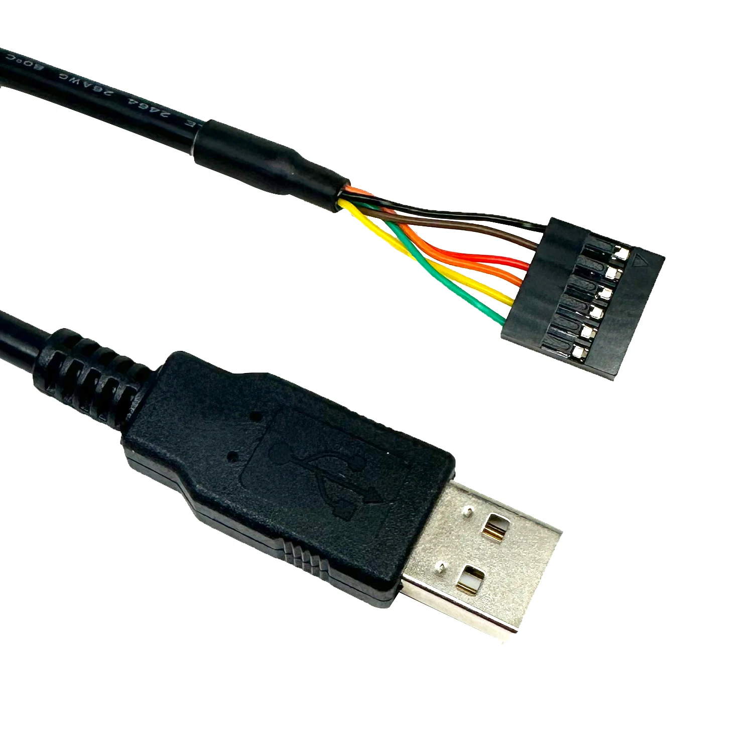 Кабель-переходник USB-TTL Serial 5 В, 6-контактный гнездовой разъем, чип FT232, совместимый с Windows 10/8/7 Linux, MAC OS
Кабель-переходник USB-TTL Serial 5 В, 6-контактный гнездовой разъем, чип FT232, совместимый с Windows 10/8/7 Linux, MAC OS