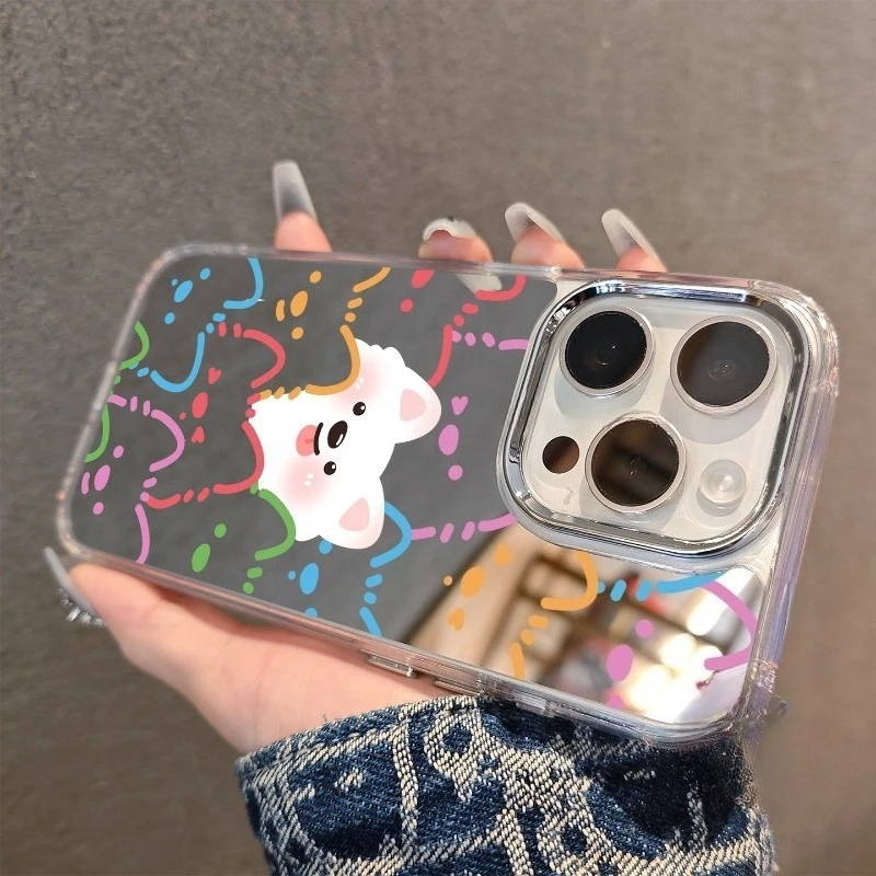 Cute Dog Cat Mirror Phone Case For Redmi K90 Pro Max K80 K70E K70 K60 K50 Pro Ultra K50i 5G Turbo 4 Pro 3 Cartoon Back Cover
Cute Dog Cat Mirror Phone Case For Redmi K90 Pro Max K80 K70E K70 K60 K50 Pro Ultra K50i 5G Turbo 4 Pro 3 Cartoon Back Cover