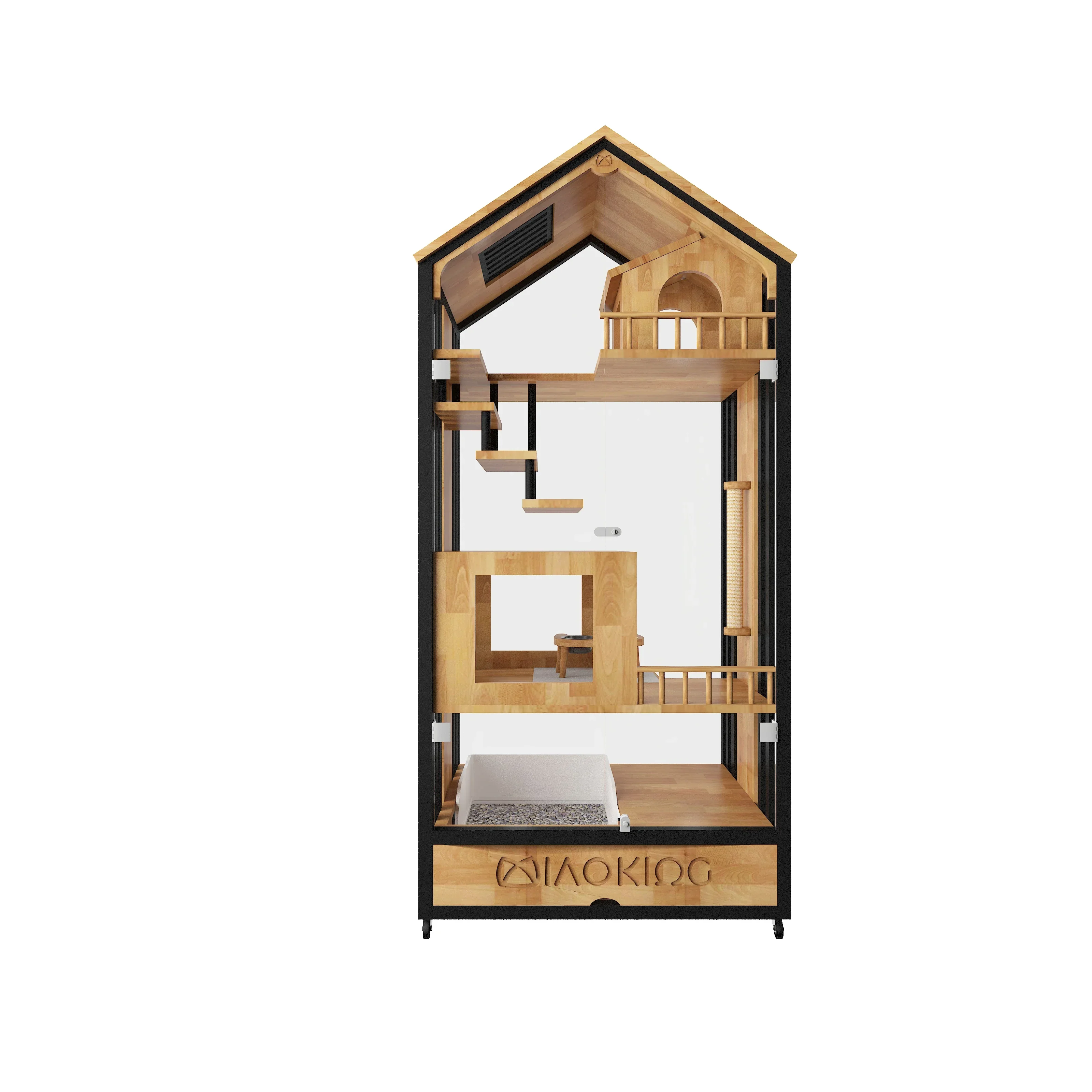 Cat Villa Cage Solid Wood Cat House Home House Super Large Luxury House Cat Cage Nest Panoramic Drawer Cattery Customization
Cat Villa Cage Solid Wood Cat House Home House Super Large Luxury House Cat Cage Nest Panoramic Drawer Cattery Customization