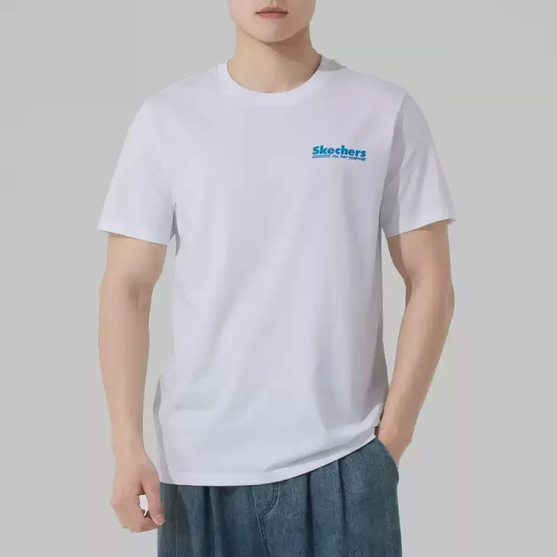 Skechers short-sleeved T-shirt - Summer men's casual, comfortable, breathable half-sleeve sports top FHL223U057A-0019
Skechers short-sleeved T-shirt - Summer men's casual, comfortable, breathable half-sleeve sports top FHL223U057A-0019