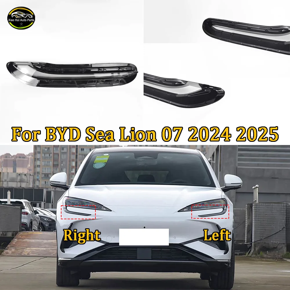 Headlamp Lamp Shell Headlight Cover Transparent Lens Plexiglass Replace Original Lampshade For BYD 2024 2025Sea Lion 07 (Small)
Headlamp Lamp Shell Headlight Cover Transparent Lens Plexiglass Replace Original Lampshade For BYD 2024 2025Sea Lion 07 (Small)