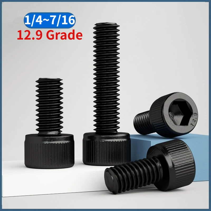 BSW 1/4-20 5/16-18 3/8-16 7/16-14 12.9 Grade Carbon Steel Hexagon Hex Socket Cap Head Screw Allen Bolt
BSW 1/4-20 5/16-18 3/8-16 7/16-14 12.9 Grade Carbon Steel Hexagon Hex Socket Cap Head Screw Allen Bolt