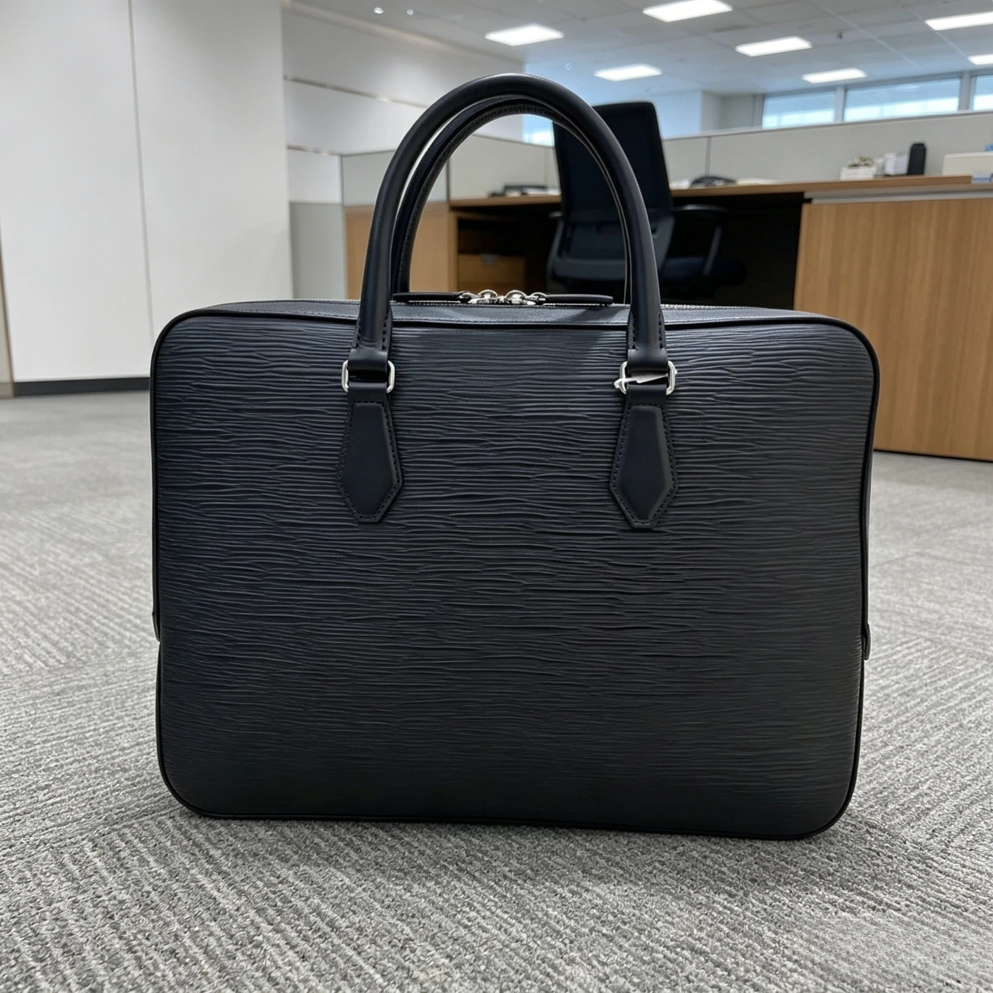 Classic Cowhide Men Handbag Business Briefcase Multi-purpose Office Commute Leather Bag
Classic Cowhide Men Handbag Business Briefcase Multi-purpose Office Commute Leather Bag